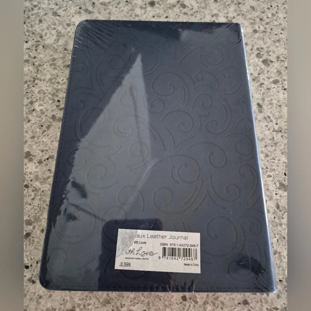 NEW Inspirational Faux Leather Journal You Got This Classic Lined Navy Blue/Gold